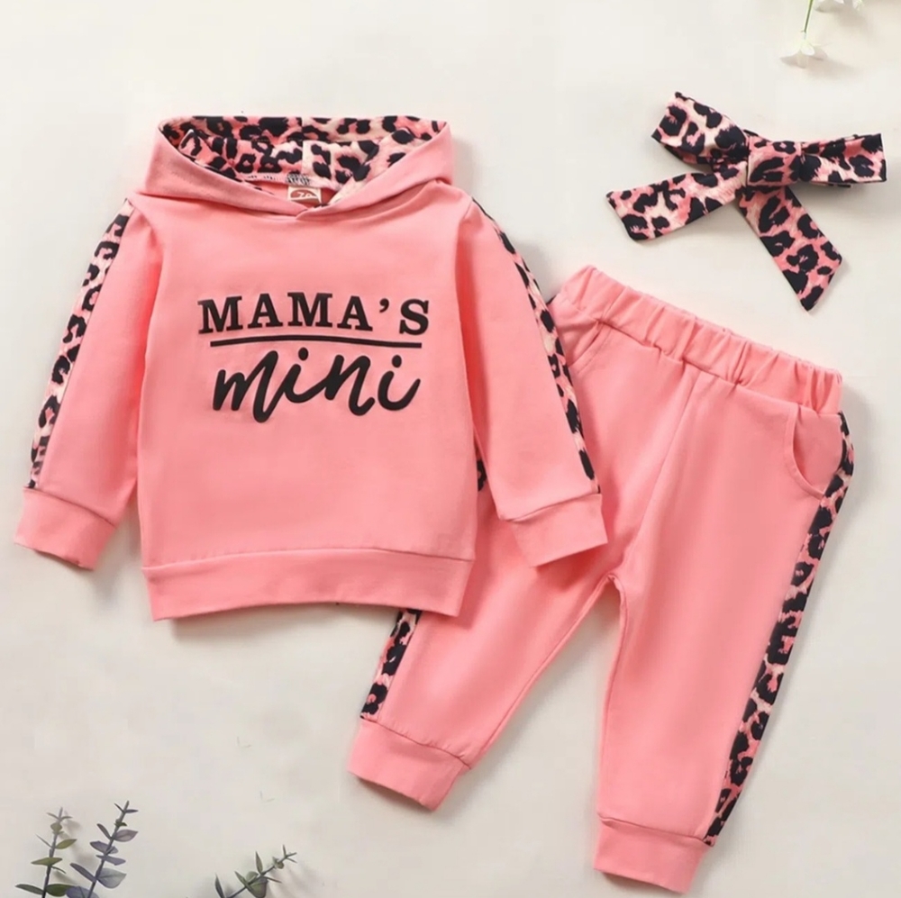 Three Piece Jogger Set Sz 6-9M